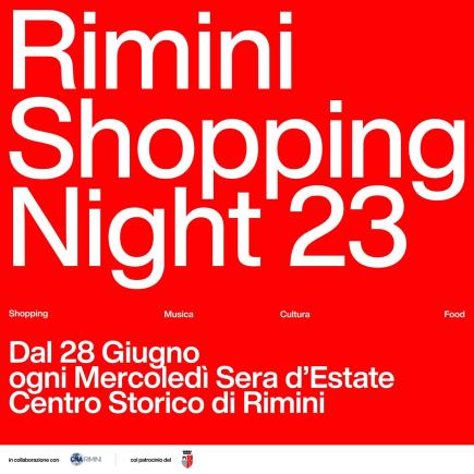 Rimini Shopping Night 2023 a Rimini Centro